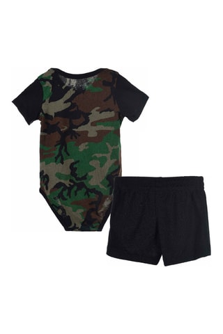 Body et short - Kaki et noir - Nike