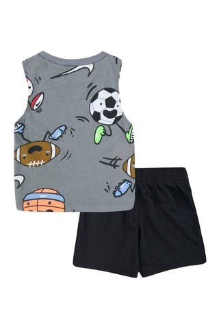 Débardeur et short  - Gris et noir - Nike