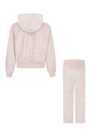Sweat à capuche et pantalon en velours - Beige - Nike