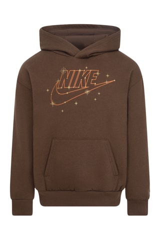 Sweat molletonné à capuche - Marron