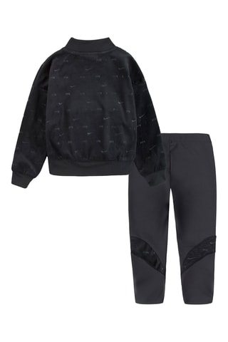 Sweat en velours et legging - Noir - Nike