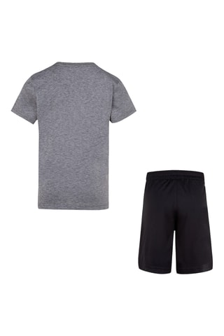 T-shirt et short - Noir et gris chiné
