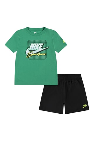 T-shirt et short - Noir