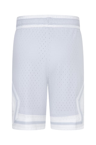 Short de basketball - Gris clair et blanc