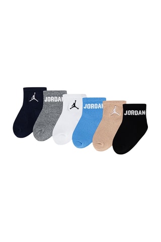6 paires de chaussettes - Noir et gris foncé chiné