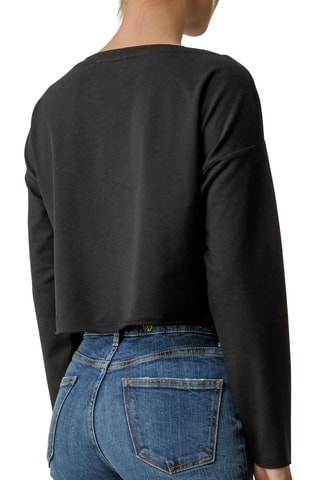 T-shirt cropped - Noir