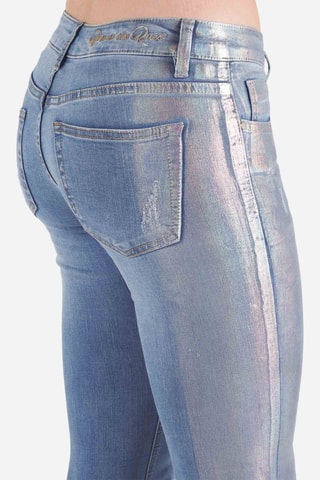 Jean - Bleu marine et gris clair