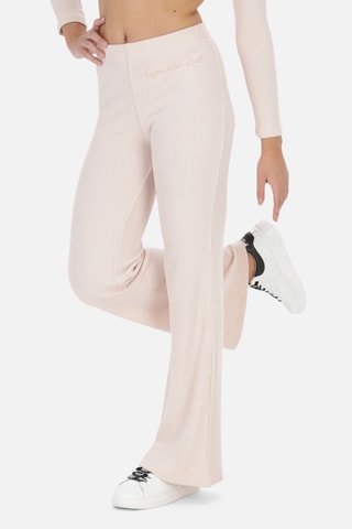 Pantalon taille haute - Nude