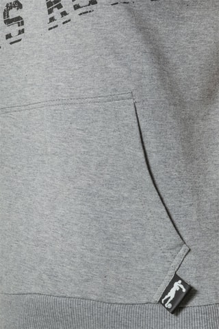Sweat à capuche - Gris clair chiné
