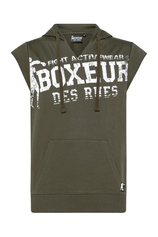 Sweat à capuche - Kaki