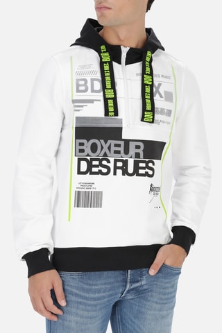 Sweat à capuche - Blanc