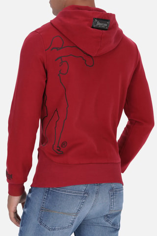 Sweat à capuche - Bordeaux