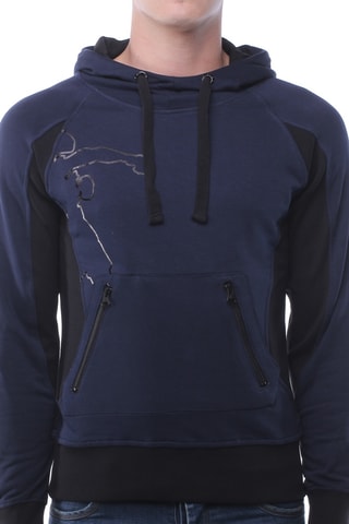 Sweat à capuche - Bleu marine