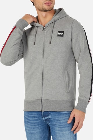 Sweat à capuche - Anthracite chiné