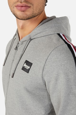 Sweat à capuche - Anthracite chiné