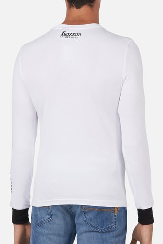 T-shirt - Blanc et doré