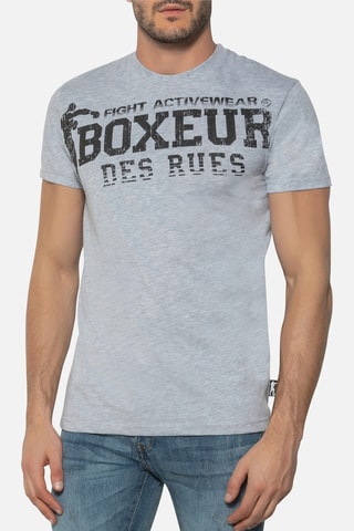 T-shirt - Gris clair chiné