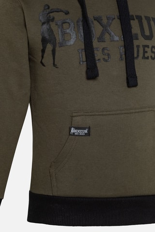 Sweat à capuche - Kaki