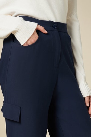 Pantalon cargo - Bleu