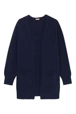 Gilet long - Bleu