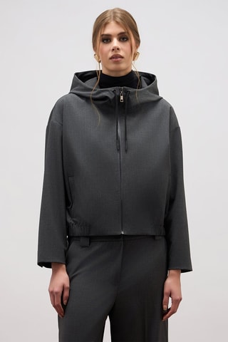 Veste à capuche - Gris