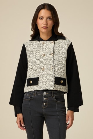 Veste en laine - Noir