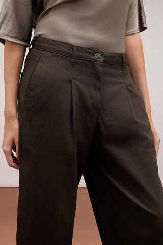 Pantalon carotte - Beige