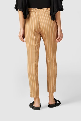 Pantalon taille haute - Beige