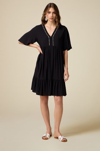 Robe trapèze - Noir