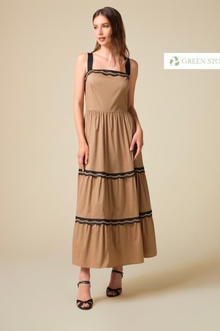 Robe longue - Beige