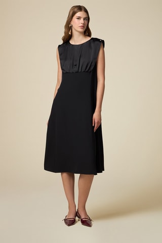 Robe midi - Noir