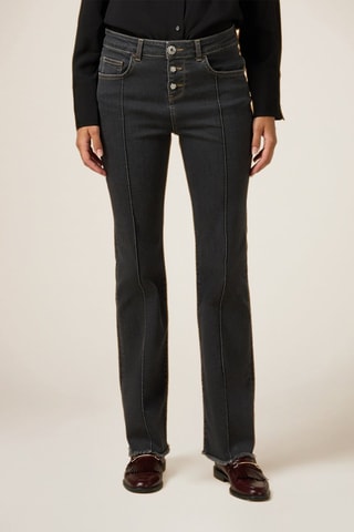 Jean flare - Gris