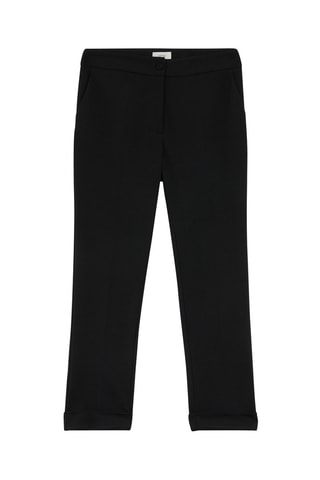 Pantalon cigarette 7/8 - Noir