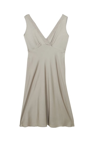 Robe midi - Gris