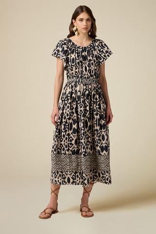 Robe longue - Bleu