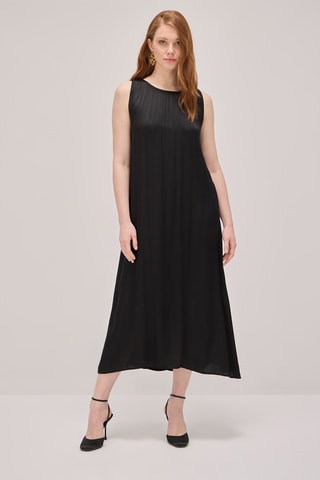 Robe midi - Noir