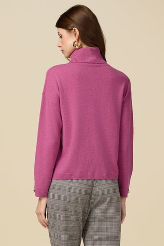 Pull en laine et cachemire - Violet