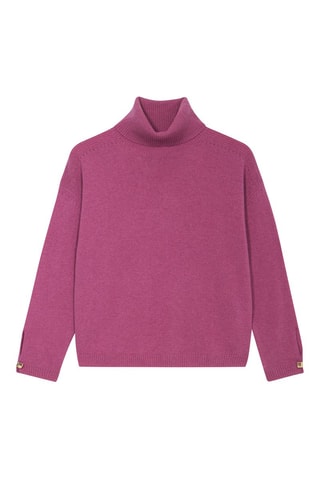 Pull en laine et cachemire - Violet