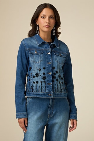 Veste en jean - Bleu