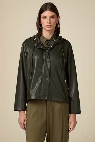 Veste à capuche - Vert