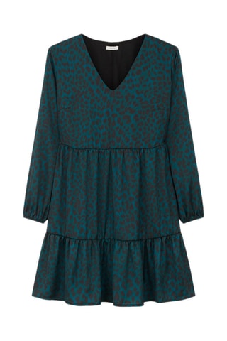 Robe trapèze - Bleu