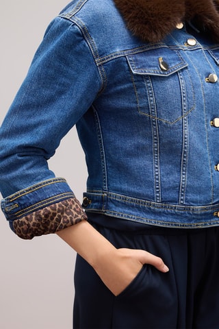 Veste en jean - Bleu
