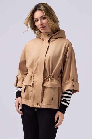 Parka à capuche - Beige