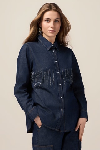 Chemise en jean - Bleu