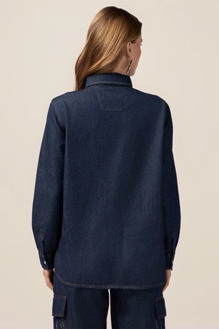 Chemise en jean - Bleu