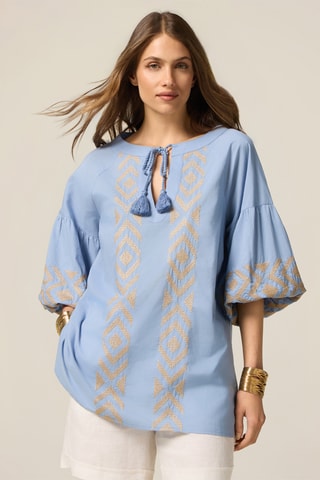 Blouse - Bleu