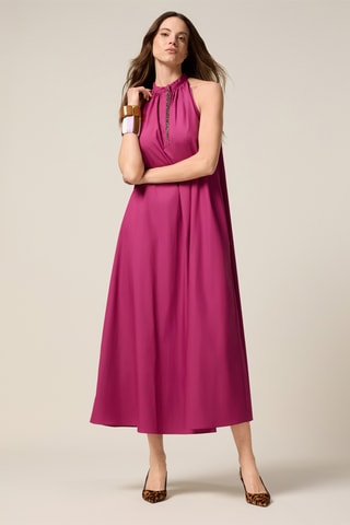 Robe trapèze - Violet