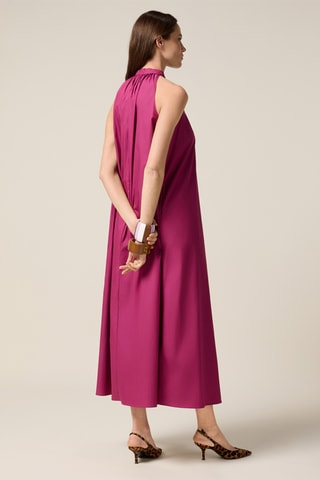 Robe trapèze - Violet