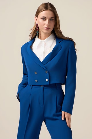 Veste courte - Bleu