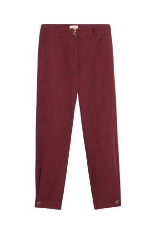 Pantalon baggy 7/8 - Rouge